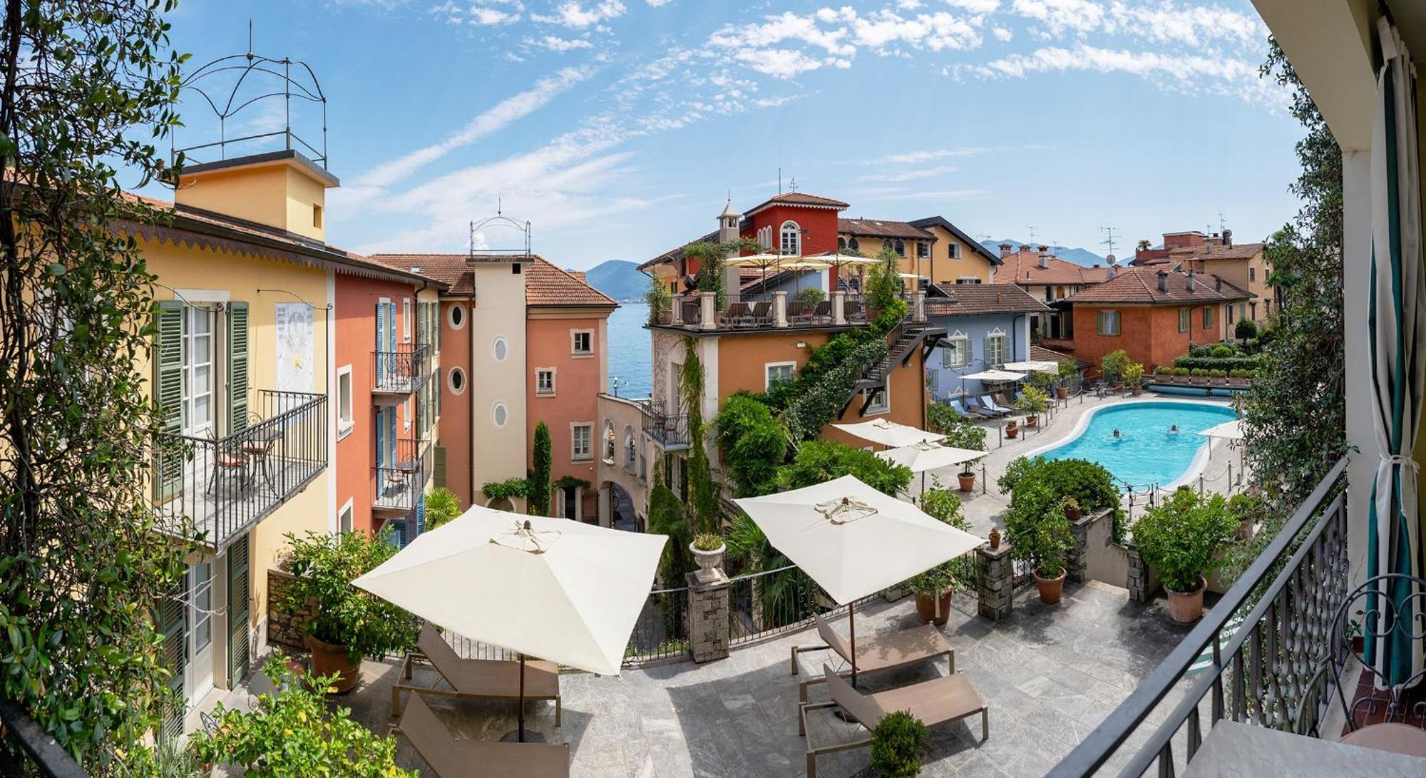 Residenza Dei Fiori Aparthotel Cannero Riviera Exterior foto