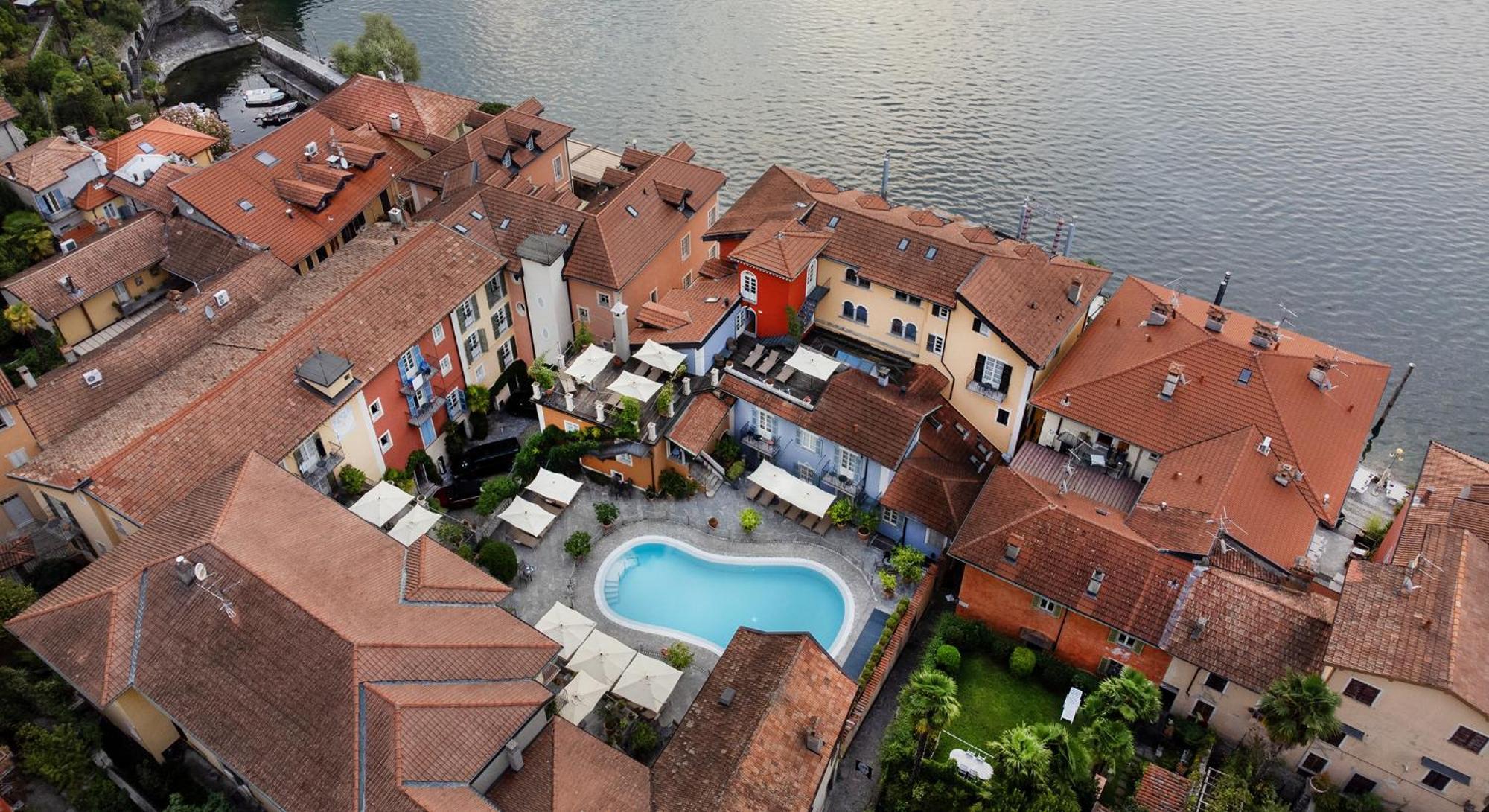 Residenza Dei Fiori Aparthotel Cannero Riviera Exterior foto