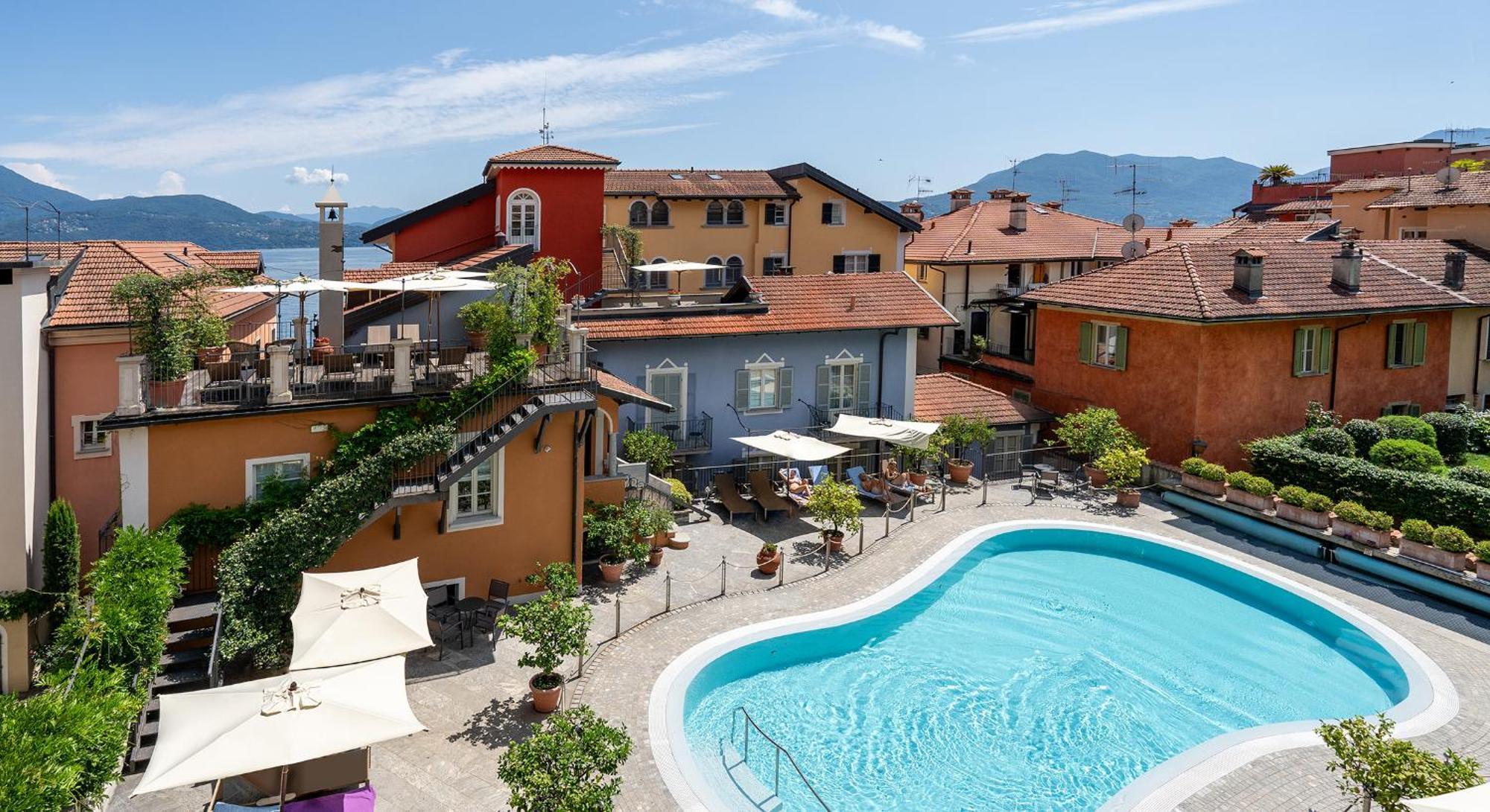 Residenza Dei Fiori Aparthotel Cannero Riviera Exterior foto